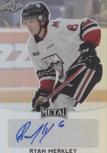 2016-17 Leaf Metal - Ryan Merkley #BA-RM2