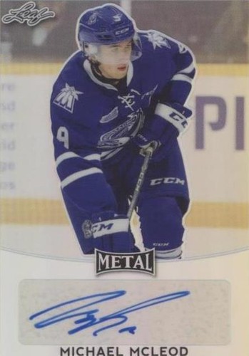 2016-17 Leaf Metal - Michael McLeod #BA-MM1