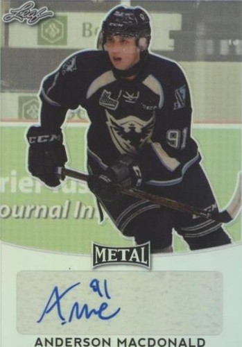 2016-17 Leaf Metal - Anderson Macdonald #BA-AM2