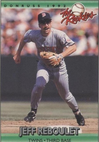 1992 Donruss The Rookies - Jeff Reboulet #100