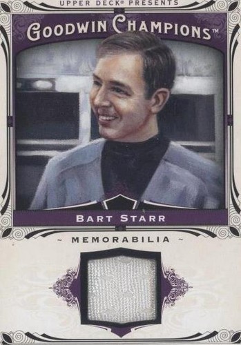 2013 Upper Deck Goodwin Champions Bart Starr #M-ST