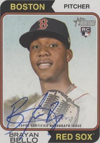 2023 Topps Heritage - Brayan Bello #ROA-BBO