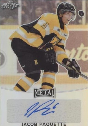 2016-17 Leaf Metal - Jacob Paquette #BA-JP1
