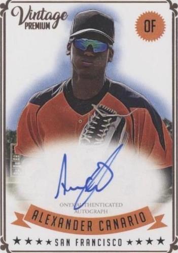 2020 Onyx Vintage - Alexander Canario #PAAC
