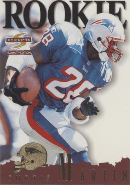 1995 Score Summit Curtis Martin #166