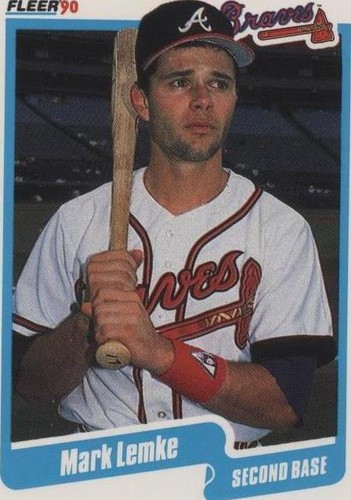 1990 Fleer - Mark Lemke #587