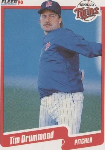 1990 Fleer Update - Tim Drummond #U-107