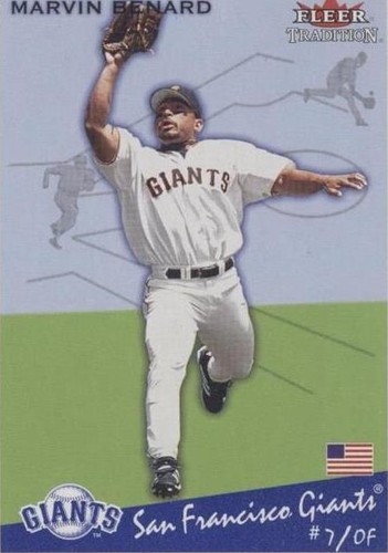 2002 Fleer Tradition - Marvin Benard #428
