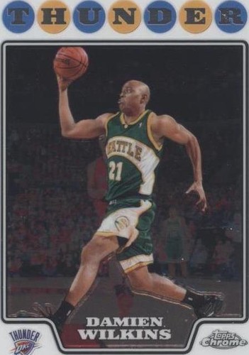 2008-09 Topps Chrome - Damien Wilkins #138