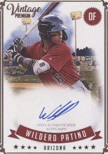 2020 Onyx Vintage - Wilderd Patino #PAWP