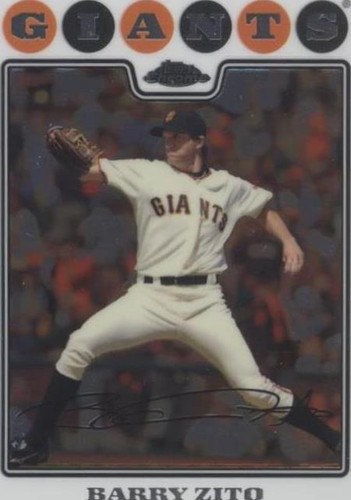 2008 Topps Chrome - Barry Zito #2