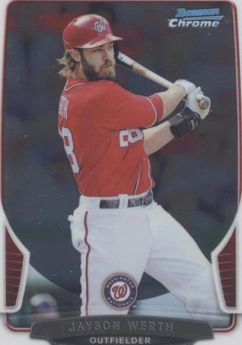 2013 Bowman Chrome - Jayson Werth #155