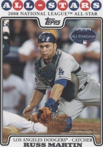 2008 Topps Updates & Highlights - Russell Martin #UH17