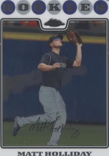 2008 Topps Chrome - Matt Holliday #104