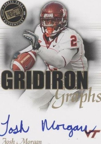 2008 Press Pass SE Josh Morgan #GG-JM