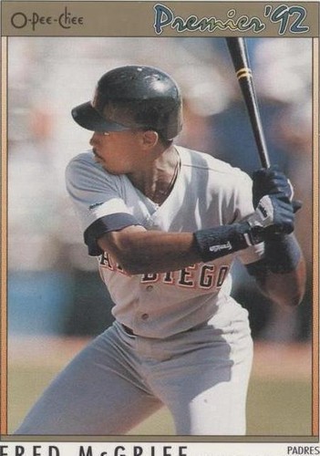 1992 O-Pee-Chee Premier - Fred McGriff #166