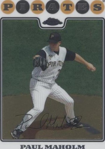 2008 Topps Chrome - Paul Maholm #186