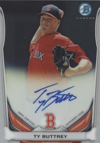 2014 Bowman - Ty Buttrey #BCAP-TB