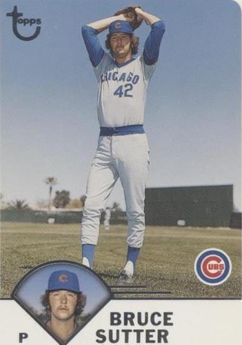 2003 Topps Retired Signature Edition - Bruce Sutter #66