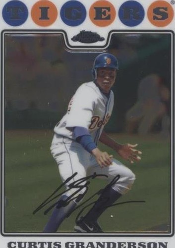 2008 Topps Chrome - Curtis Granderson #151