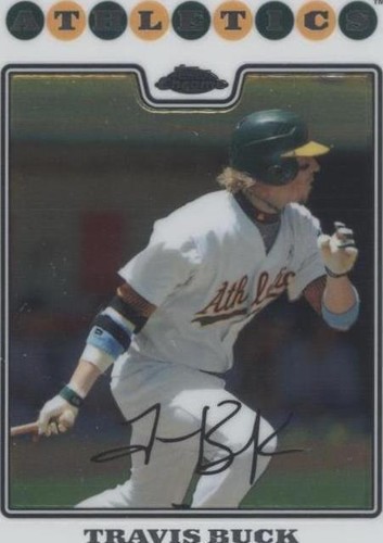 2008 Topps Chrome - Travis Buck #138