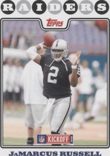 2008 Topps Kickoff JaMarcus Russell #42