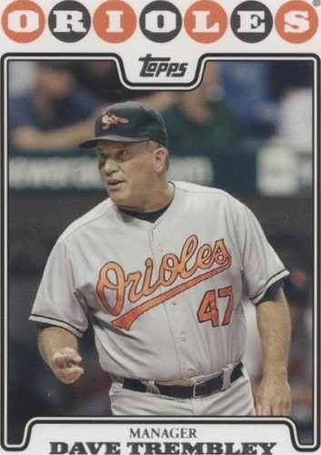 2008 Topps - Dave Trembley #589