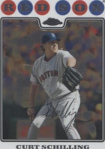 2008 Topps Chrome - Curt Schilling #146
