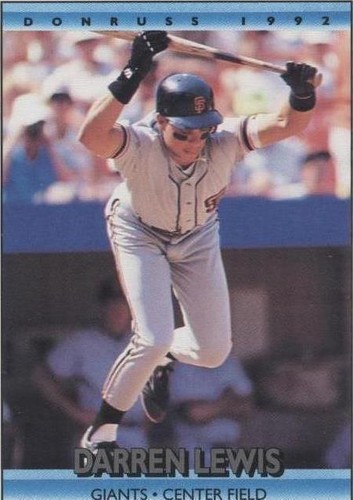 1992 Donruss - Darren Lewis #615