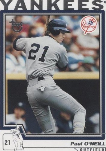 2004 Topps Retired Signature Edition - Paul O'Neill #18