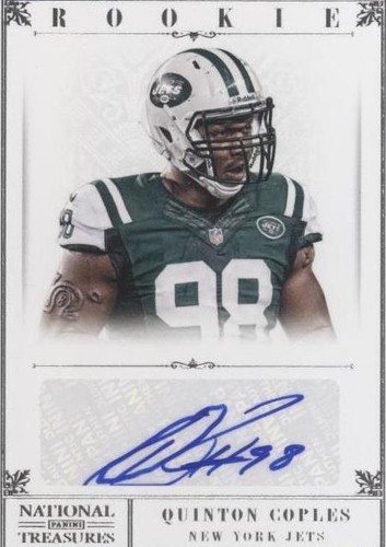2012 Panini National Treasures Quinton Coples #279
