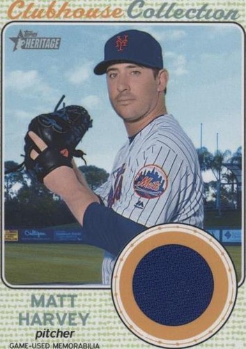 2017 Topps Heritage - Matt Harvey #CCR-MH