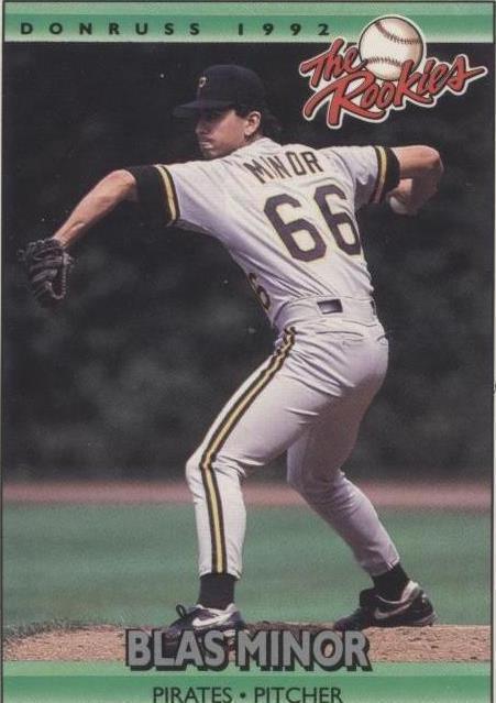 1992 Donruss The Rookies - Blas Minor #81
