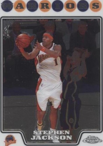 2008-09 Topps Chrome - Stephen Jackson #137