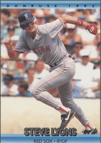 1992 Donruss - Steve Lyons #758