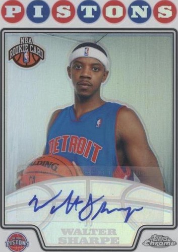 2008-09 Topps Chrome - Walter Sharpe #253