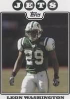 2008 Topps Leon Washington #105