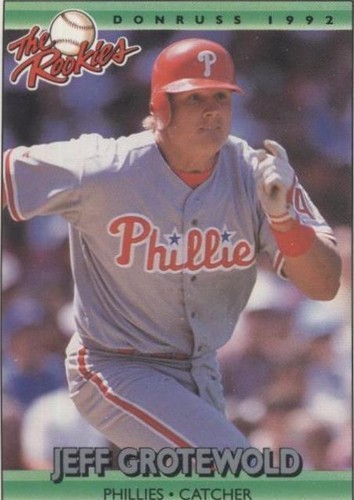 1992 Donruss The Rookies - Jeff Grotewold #45