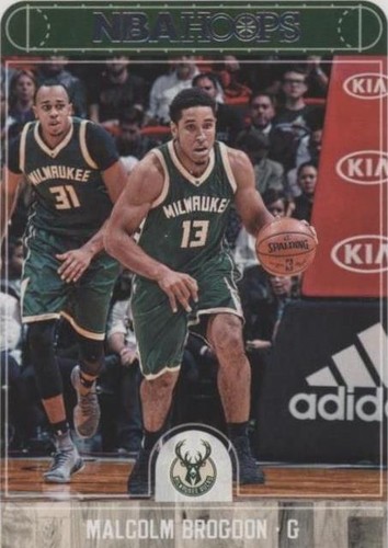 2017-18 Panini NBA Hoops - Malcolm Brogdon #12