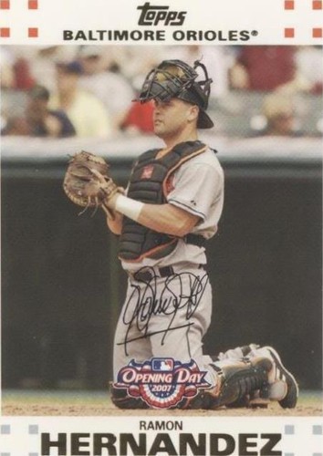 2007 Topps Opening Day - Ramon Hernandez #111