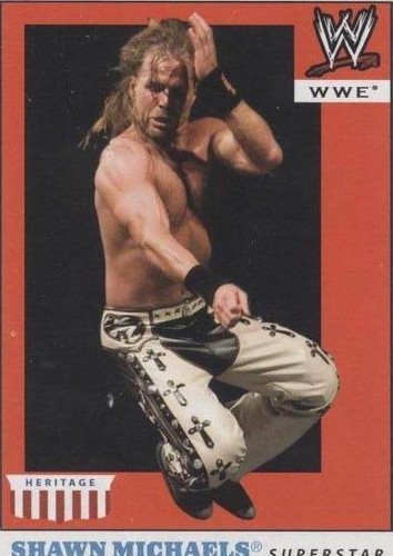 2008 Topps Heritage WWE IV - Shawn Michaels #45