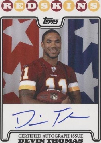 2008 Topps Devin Thomas #RPA-DT