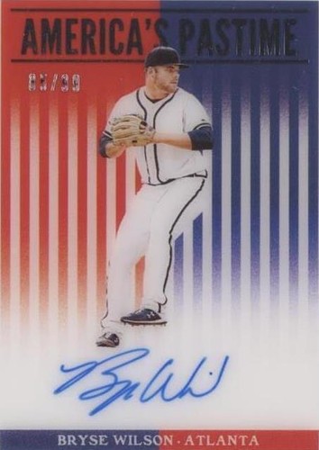 2019 Panini Chronicles - Bryse Wilson #AP-BW