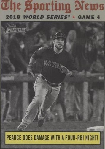 2019 Topps Heritage - Steve Pearce #308