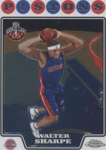 2008-09 Topps Chrome - Walter Sharpe #215