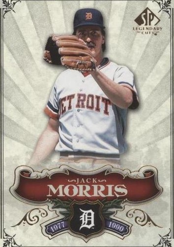 2006 SP Legendary Cuts - Jack Morris #92