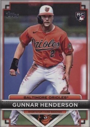 Gunner Henderson　　TOPPS MUSEUM 2023 Topps Museum Collection GUNNAR HENDERSON RC Dual Patch Auto