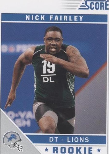 2011 Score Nick Fairley #368