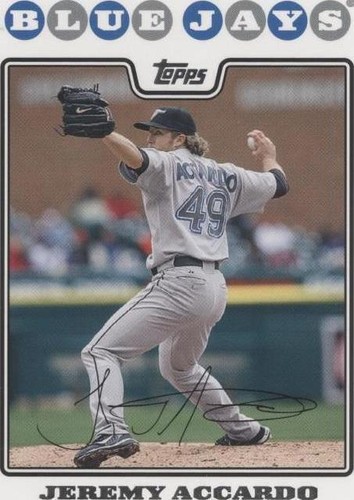 2008 Topps - Jeremy Accardo #357
