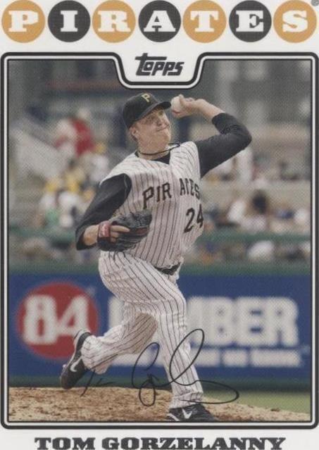 2008 Topps - Tom Gorzelanny #470